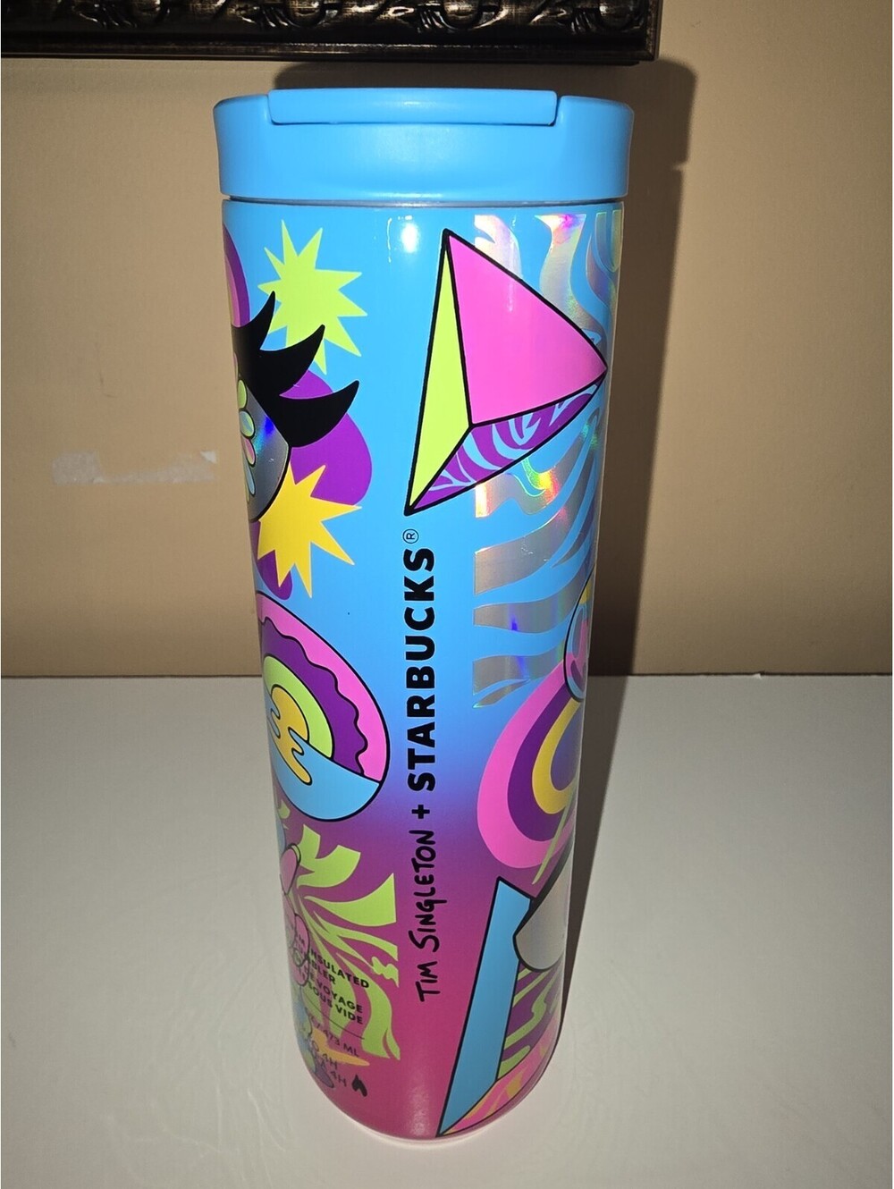 Starbucks Tim Singleton Pride 2023 Tumbler Vacuum Insulated 16 fl oz